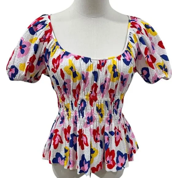 Kate Spade Summer Flowers Riviera Top - Picture 5 of 8